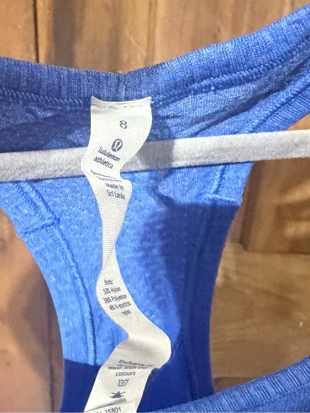 Lululemon Run: - Swiftly Racerback Tank – Pigment Blue – Sz. 8